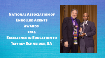 NAEA 2014 Excellence in Education Award to Jeffrey Schneider image