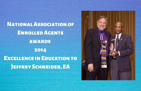 NAEA 2014 Excellence in Education Award to Jeffrey Schneider image