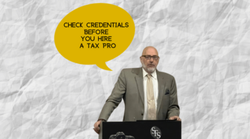 Check Credentials Before You Hire a Tax Pro Schneider, EA image