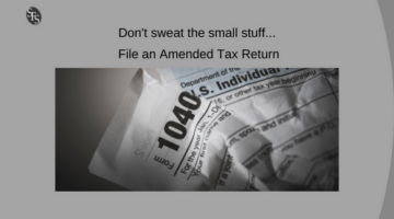 Tax Tips about Filing an Amended Tax Return - Imange of crumpled up 1040 form