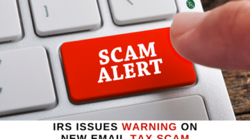 Email scam alert image