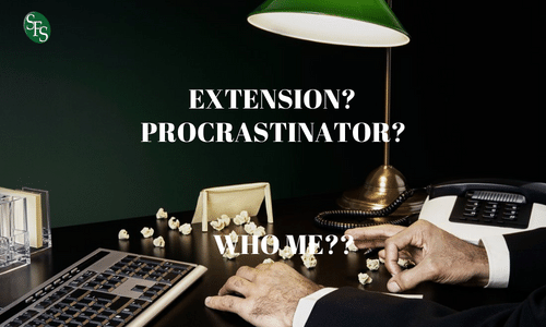 Image of man procrastinating