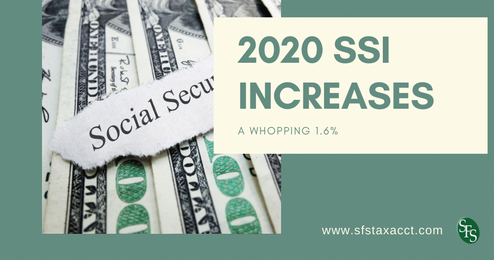 Social Security Annual Update and Increase SFS Tax & Accounting Services