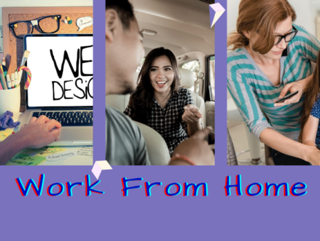 Web designer-driver-mom helping child-Working From Home Tips